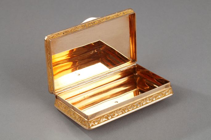 Rectangular gold box | MasterArt